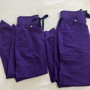 FIGS Zamora joggers- Digital Grape XXSp